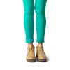 Ghete dama de vara, 0716, Casual, Piele Naturala, Galben