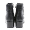 Ghete dama, Caspian, Cas-2597, casual, piele naturala, negru