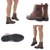 Ghete dama, Caspian, Cas-6000, casual, piele naturala, maro