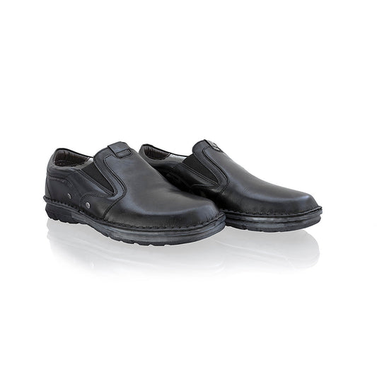 Pantofi barbati, Gitanos, Git-6993, casual, piele naturala, negru