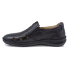 Pantofi barbati, Goretti, B36-9990-107, casual, piele naturala, negru