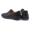 Pantofi barbati, Goretti, B36-9990-107, casual, piele naturala, negru