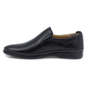 Pantofi barbati, Goretti, 651-7, casual, piele naturala, negru