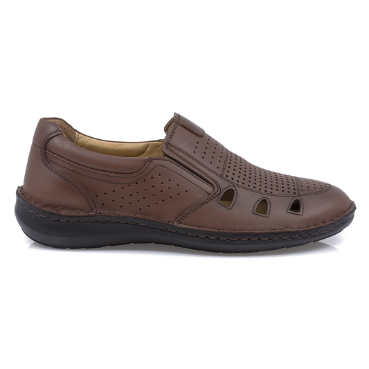 Pantofi-Sanda-Barbati-Goretti-B36-9990-107-casual-piele-naturala-maro-nouamoda.ro-1