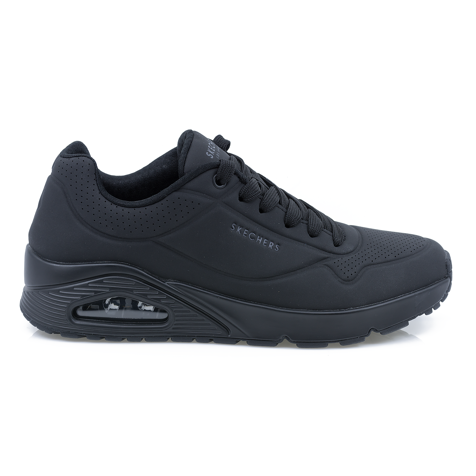 Pantofi-barbati-SKECHERS-SKE-52458-sport-materialsintetic-negru-nouamoda.ro-1
