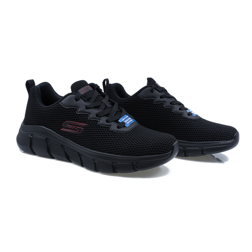 Pantofi Sport Barbati, Skechers, Ske-118106, Poliuretan, Negru