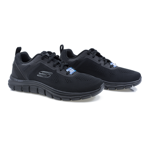 Pantofi Sport Barbati, Skechers, Ske-232698, Poliuretan, Negru