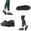 Pantofi Dama, Caspian, Cas-1095, Casual, Piele Naturala, negru