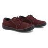 Pantofi Dama, Burc, Bur-44173, Casual, Piele Naturala Nabuc, Bordo