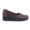 Pantofi Dama, 101, Casual, Piele Naturala, Bordo