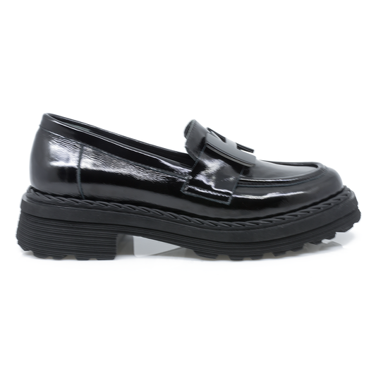 Pantofi-dama-Caspian-Cas-0010-556R-casual-piele-naturala-negru-lac-1