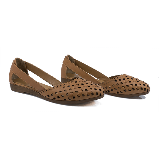 Pantofi-dama-Caspian-Cas-103-casual-piele-naturala-coniac-nouamoda.ro