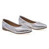 Balerini-dama-Caspian-Cas-114-casual-piele-naturala-argintiu-nouamoda.ro