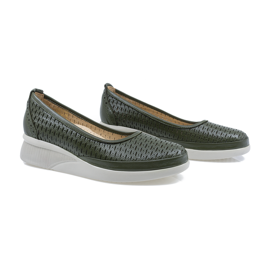 Pantofi-dama-Caspian-Cas-120-B60-36012-casual-piele-naturala-kaki-nouamoda.ro