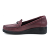 Pantofi dama, Caspian, CAS-123, casual, piele naturala , bordo