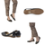 Pantofi Dama, Caspian, Cas-183, Casual, Piele Naturala, Negru