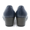 Pantofi dama, Caspian Cas-1853, din piele naturala , bleumarin