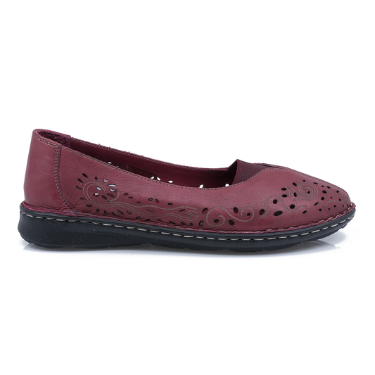Pantofi-dama-Caspian-Cas-2003-casual-piele-naturala-bordo-nouamoda.ro-1