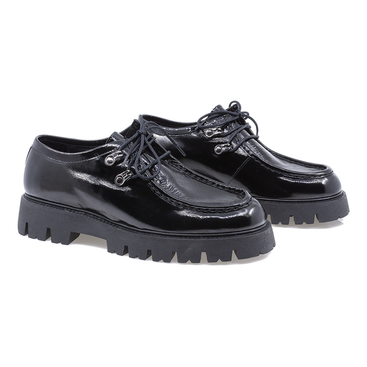 Pantofi-dama-Caspian-Cas-2888-casual-piele-lacuita-negru-nouamoda.ro