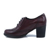 Pantofi Dama, 31, Casual, Piele Naturala, Bordo