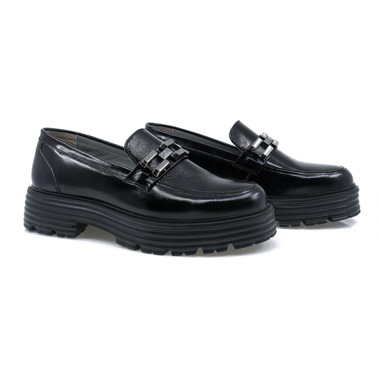Pantofi-dama-Caspian-Cas-44192-casual-piele-naturala-negru-lacuita-nouamoda.ro