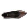 Pantofi dama, Caspian, Cas-4650, eleganti, piele naturala, maro