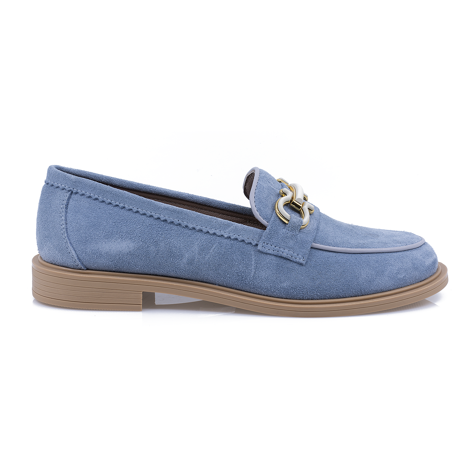 Pantofi-dama-Caspian-Cas-6007-casual-piele-intoarsa-albastru-nouamoda.ro-1