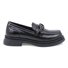 Pantofi Dama, Molly Bessa, Mol-629-3438, Casual, Piele Naturala, Negru