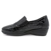 Pantofi dama, Caspian, CAS-190, casual, piele naturala lacuita, negru