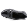 Pantofi dama, Caspian, CAS-3802, casual, piele lacuita, negru