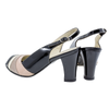 Sandale Dama  Michelle, Mich-800, Elegante, Piele Naturala, Negru