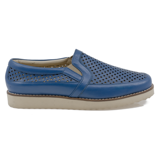 Pantofi dama, MIU-Pride-1D, casual, piele naturala, Albastru