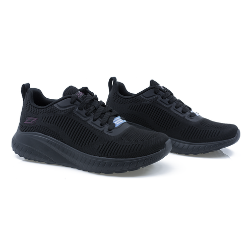 PANTOFI SPORT DAMA, SKECHERS, SKE-117209, POLIURETAN, NEGRU