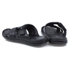 Papuci barbati, Goretti, GOR-B25-42015, casual, piele naturala, negru