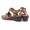 Sandale Dama, Anna Viotti, Ann-5025-04 Casual, Piele Naturala, Coniac