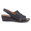 Sandale Dama, Anna Viotti, Ann-5034-1 Casual, Piele Naturala, Bleumarin