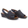 Sandale Dama, Anna Viotti, Ann-5034-1 Casual, Piele Naturala, Bleumarin