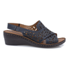 Sandale Dama, Anna Viotti, Ann-5039-1 Casual, Piele Naturala, Bleumarin