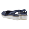 Sandale Dama, Anna Viotti, Ann-528-208 Casual, Piele Naturala, Bleumarin