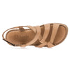 Sandale dama, Caspian, Cas-459-T453, casual, piele naturala, coniac