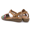 Sandale dama, Caspian, Cas-1122-T453, casual, piele naturala, coniac
