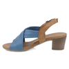 Sandale dama, Garda, Gar-214-803, casual, piele naturala, Albastru