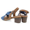 Sandale dama, Garda, Gar-214-803, casual, piele naturala, Albastru