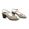 Sandale Dama, 26-1, Casual, Piele Naturala, Auriu