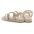 Sandale dama, Caspian, Cas-3077, casual, piele naturala, nude