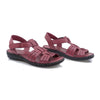 Sandale-dama-Caspian-Cas-34-casual-piele-naturala-bordo-nouamoda.ro