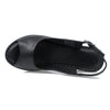 Sandale dama, Caspian, Cas-402, casual, piele naturala, negru
