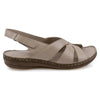 Sandale dama, 404-453, Casual, Piele naturala, Bej