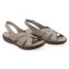 Sandale dama, 404-453, Casual, Piele naturala, Bej