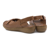 Sandale dama, Caspian, Cas-411-T453, casual, piele naturala, maro